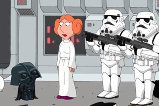 star wars: el ascenso de skywalker. el trailer fue parodiado por padre de familia