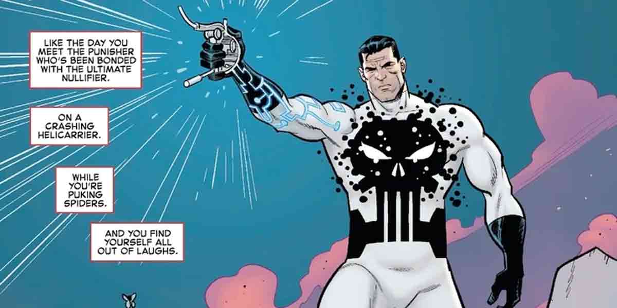 marvel convierta a the punisher en el dios cósmico de la muerte