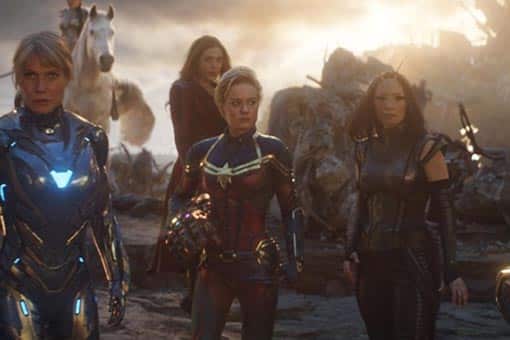 vengadores: endgame. elizabeth olsen habló sobre la escena "girl power"