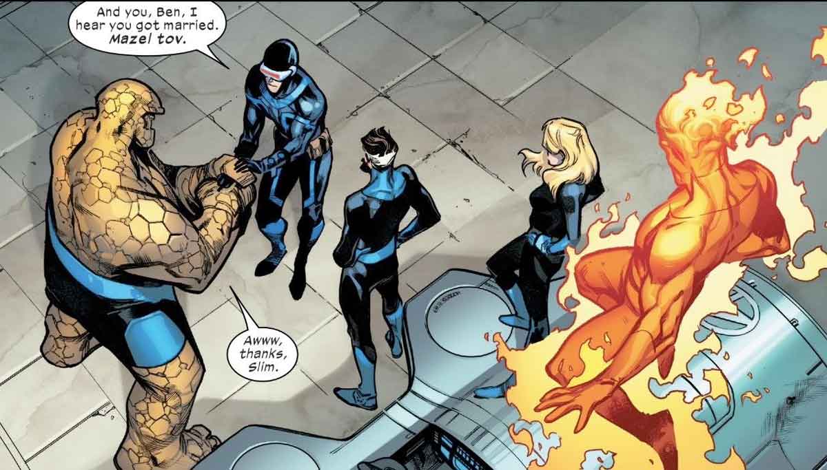 marvel anuncia un crossover entre x-men y los cuatro fantásticos