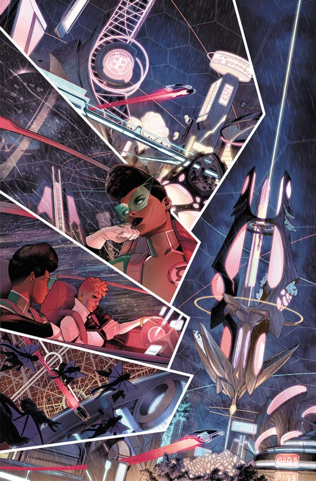 green lantern: far sector presenta el próximo héroe cósmico de dc