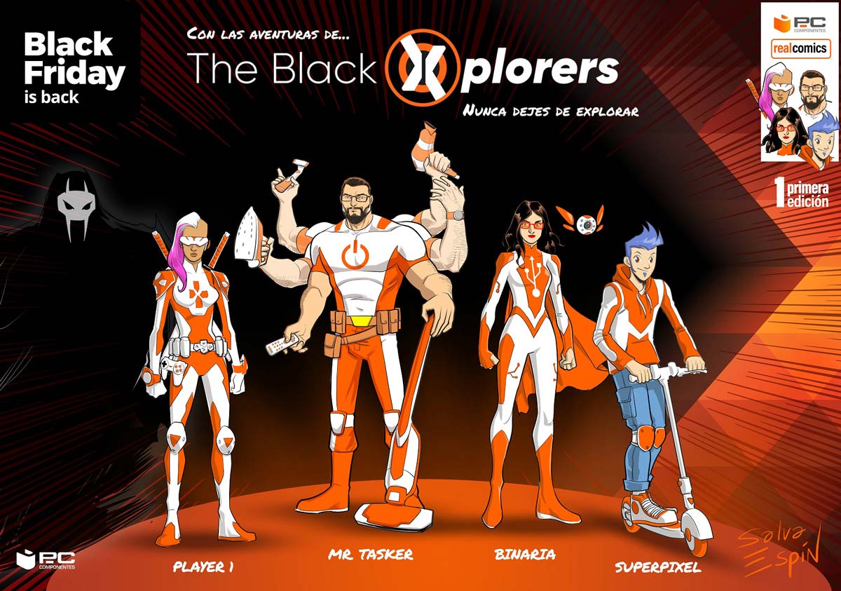black xplorers black friday pccomponentes salva espín
