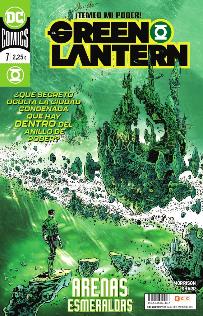 Reseña de El Green Lantern Nº 7. El arma más poderosa del universo el green lantern 7 grant morrison