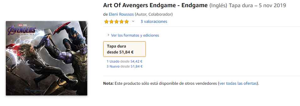 Concept art Vengadores: Endgame