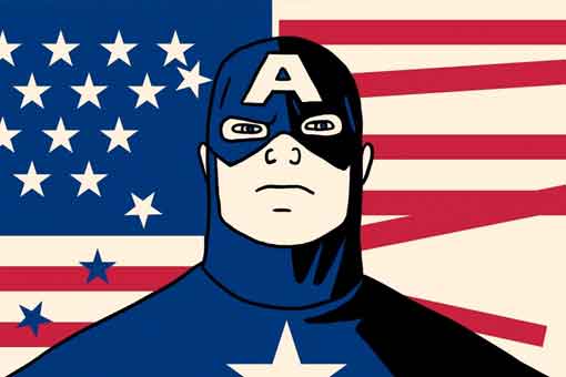 capitán américa martillo de thor