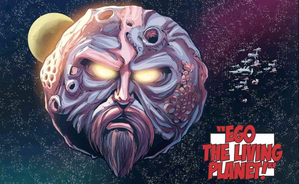 Marvel revela el verdadero origen de EGO, el planeta viviente