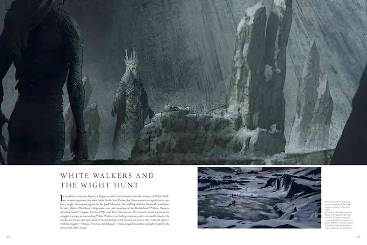 juego de tronos: el diseño de el rey de la noche iba a ser muy diferente