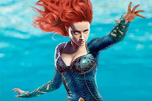 imagen de amber heard en liga de la justicia de la versión zack snyder