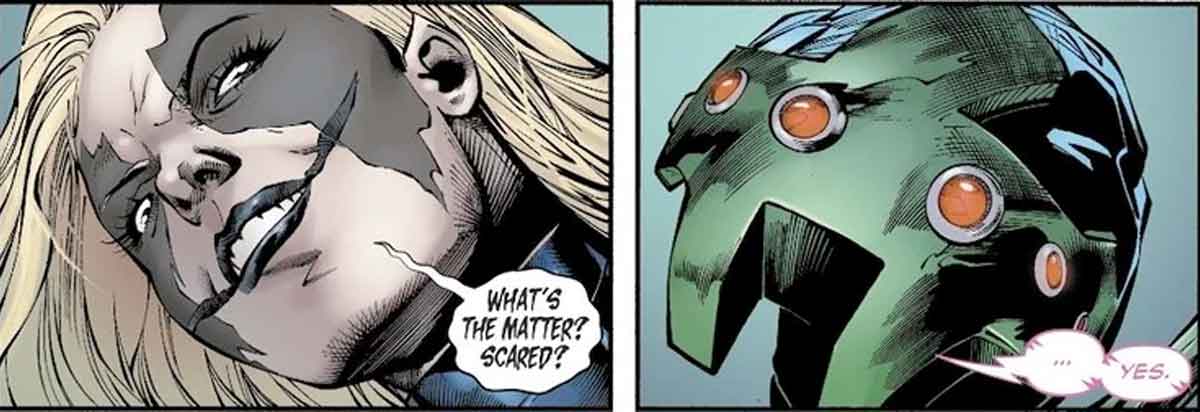 supergirl aterroriza al enemigo más poderoso de superman