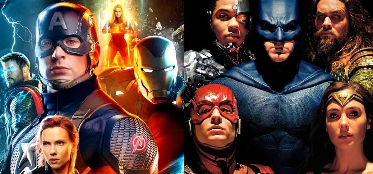 la gente prefiere marvel en el cine y dc comics en casa