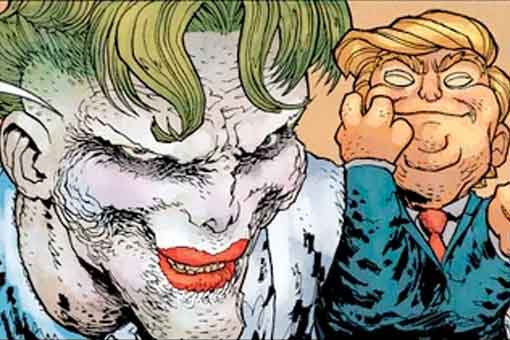Joker y Darkseid hacen campaña por Donald Trump joker y darkseid hacen campaña por donald trump