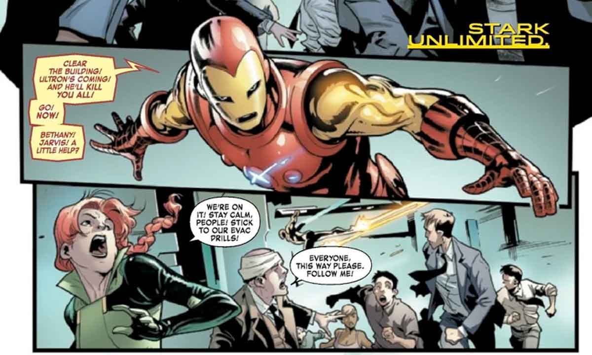 iron man regresa a su armadura clásica