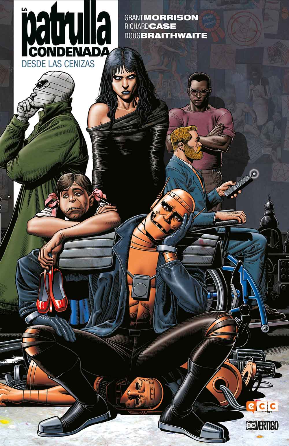 La Patrulla Condenada: Desde las cenizas. Morrison recupera lo raro y divertido la patrulla condenada: desde las cenizas portada