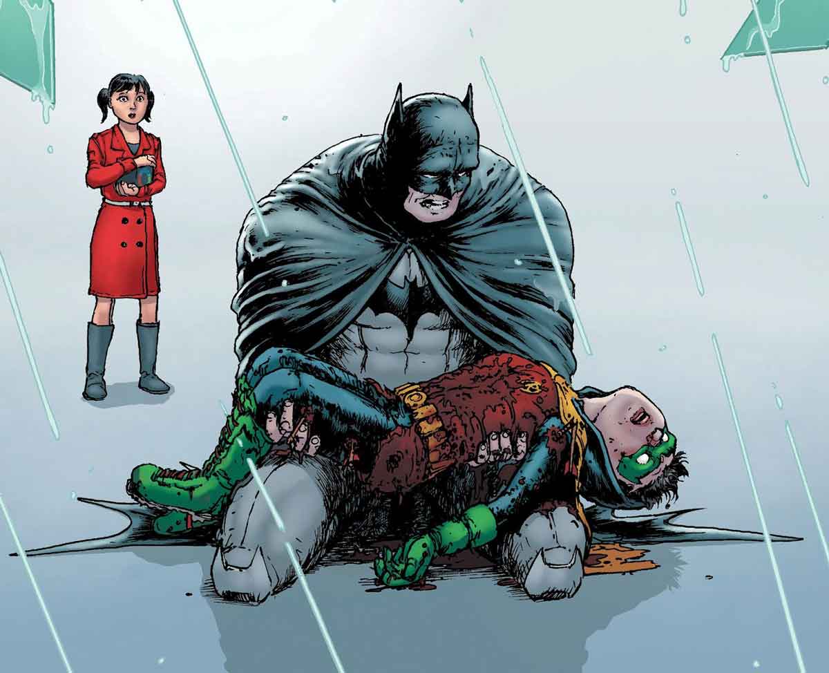 muerte de damian batman