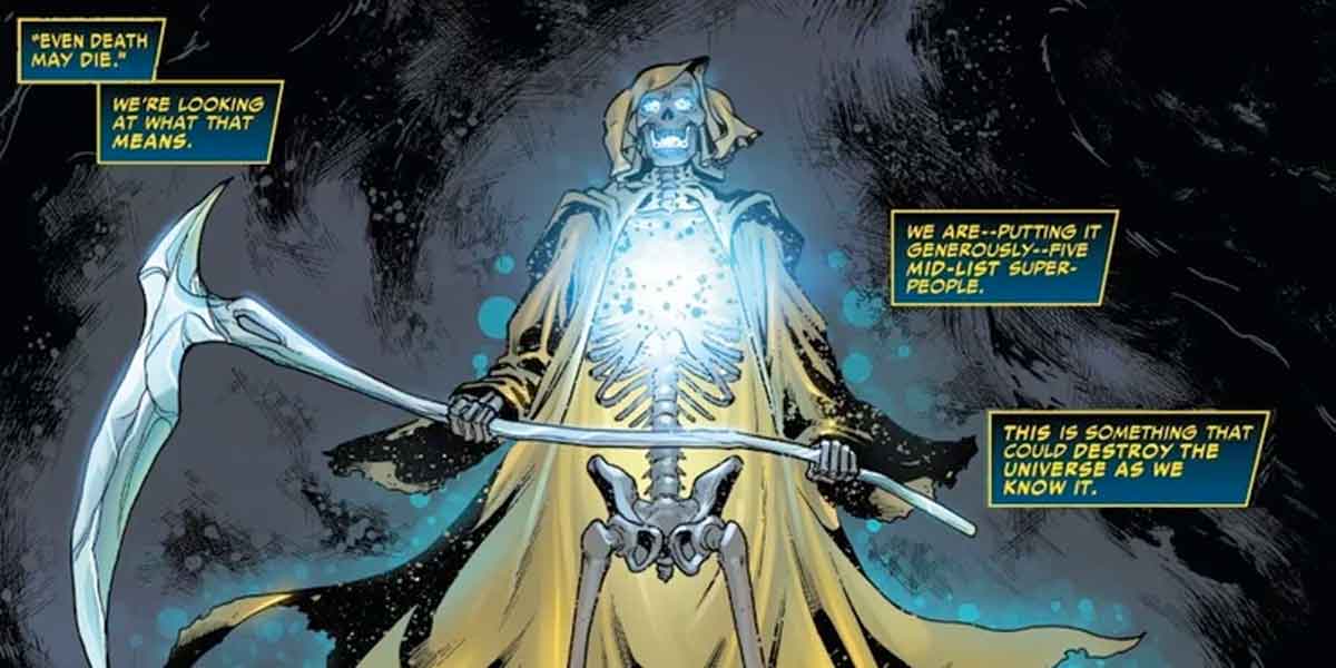 marvel revela que la muerte se está muriendo