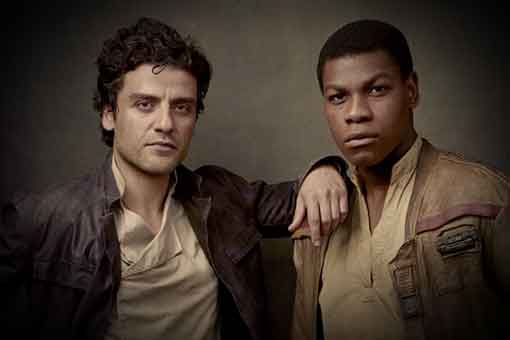 no habrá romance entre finn y poe dameron en star wars 9