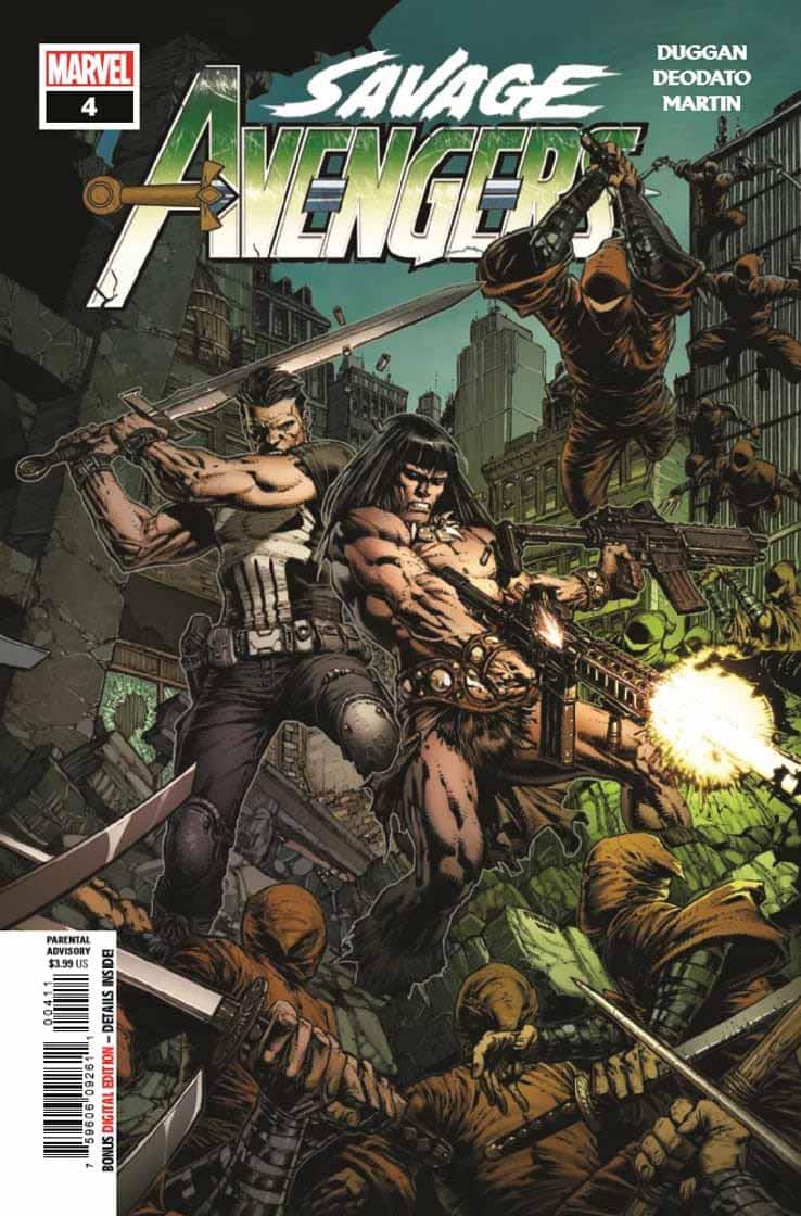 portada salvajes vengadores 4