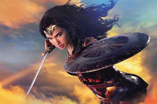 motivo por el que wonder woman no tiene su espada y escudo en 1984