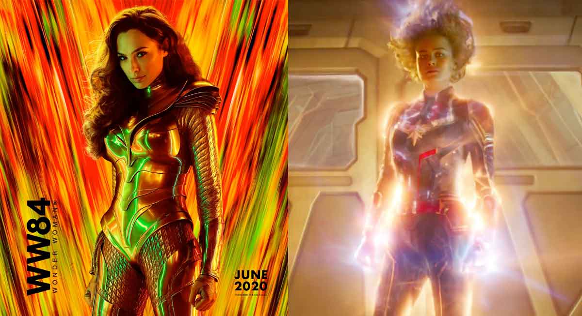 Brie Larson (Capitana Marvel) reacciona al tráiler de Wonder Woman 1984 brie larson (capitana marvel) reacciona al tráiler de wonder woman 1984