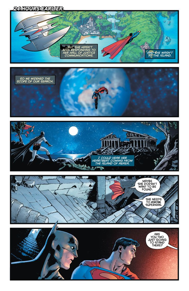 Batman y Superman descubren uno de los secretos más oscuros de Jim Gordon viñeta dc comics