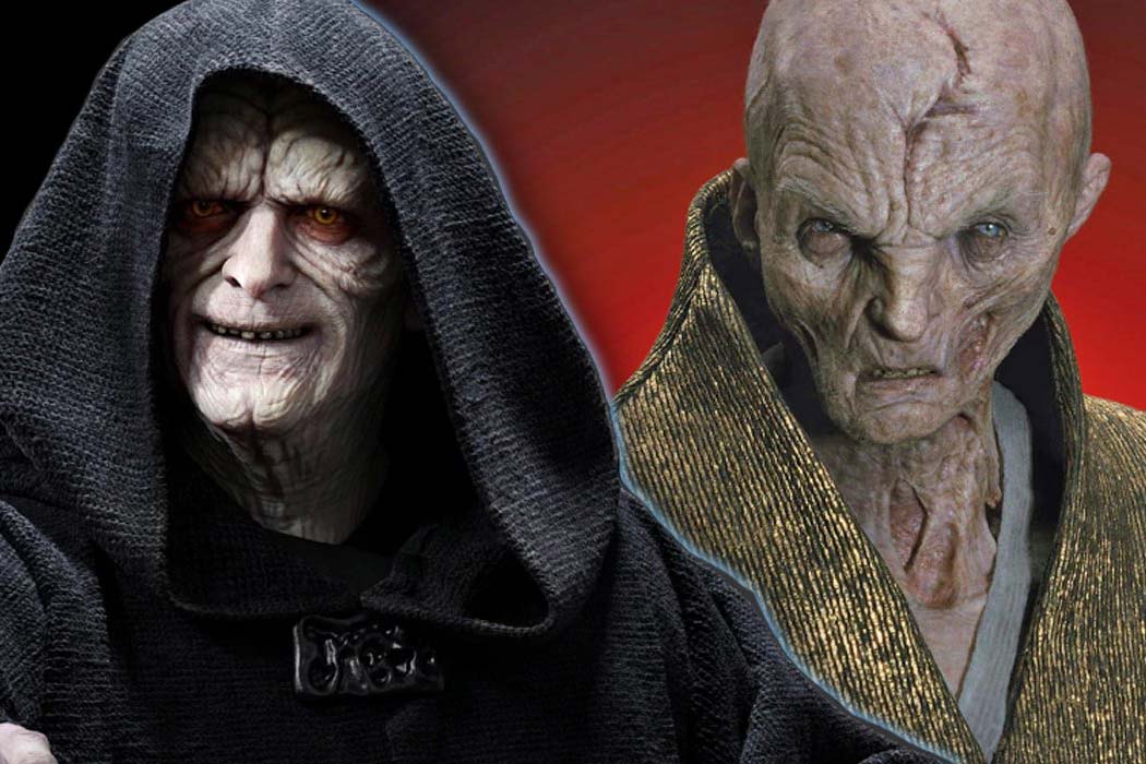 Palpatine y Snoke
