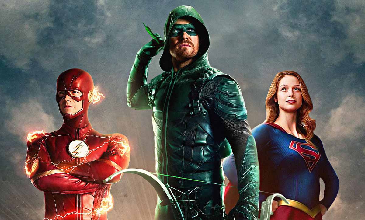 Arrow: Melissa Benoist y Grant Gustin rinden homenaje a Stephen Amell arrow: melissa benoist y grant gustin rinden homenaje a stephen amell