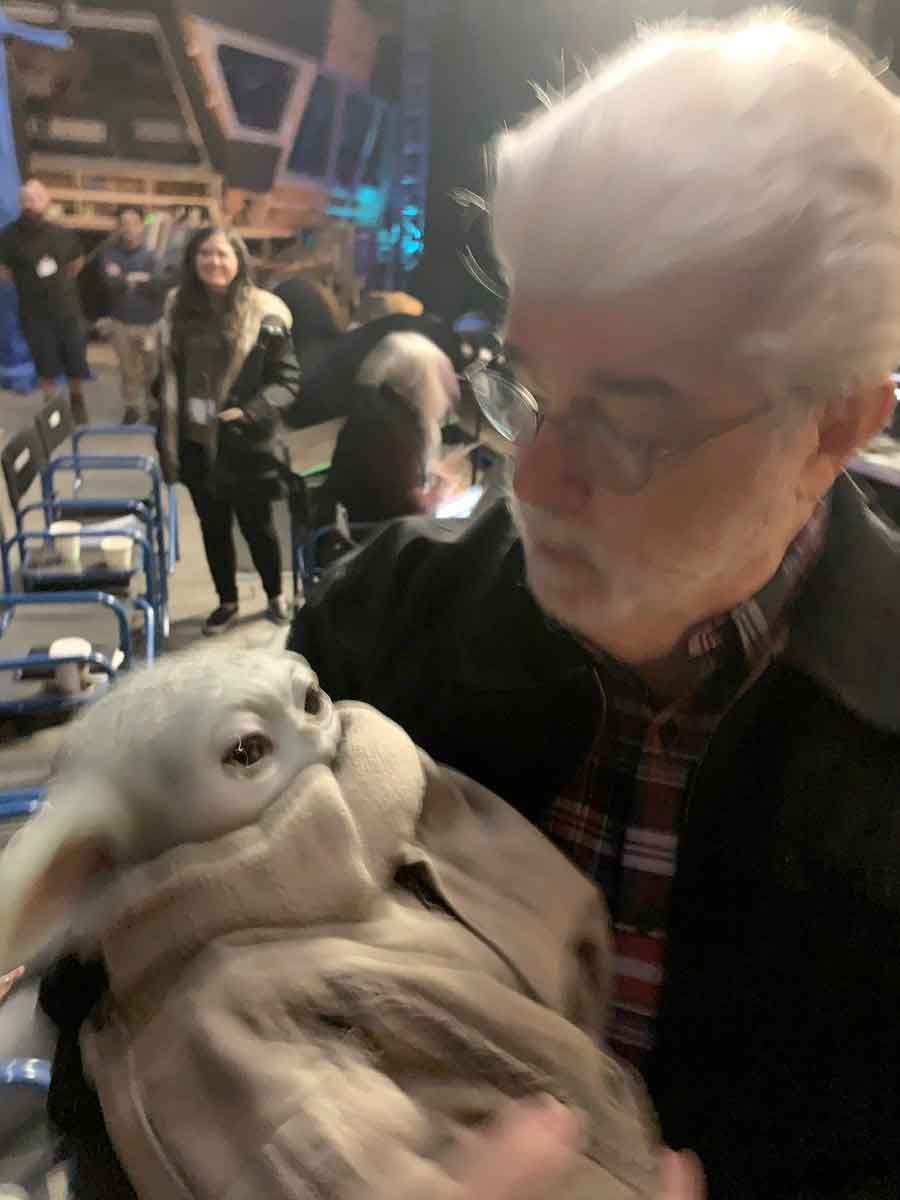 El Mandaloriano muestra como George Lucas conoció a Baby Yoda el mandaloriano muestra como george lucas conoció a baby yoda
