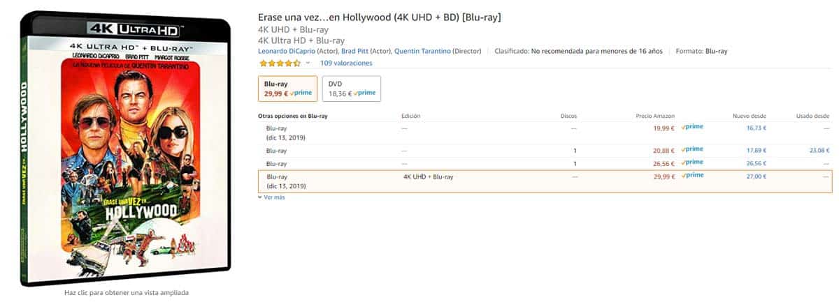 érase una vez en...hollywood