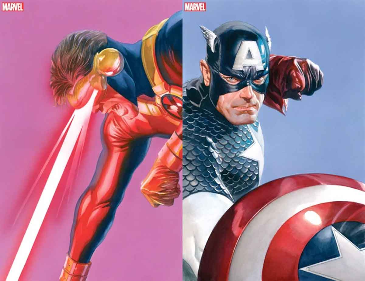 Marvel presentará de forma íntima a Capitán América y Cíclope