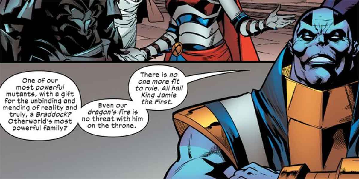 un poderoso y peligroso mutante de los x-men se convierte en rey