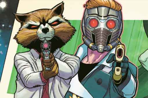 los nuevos guardianes de la galaxia reunidos