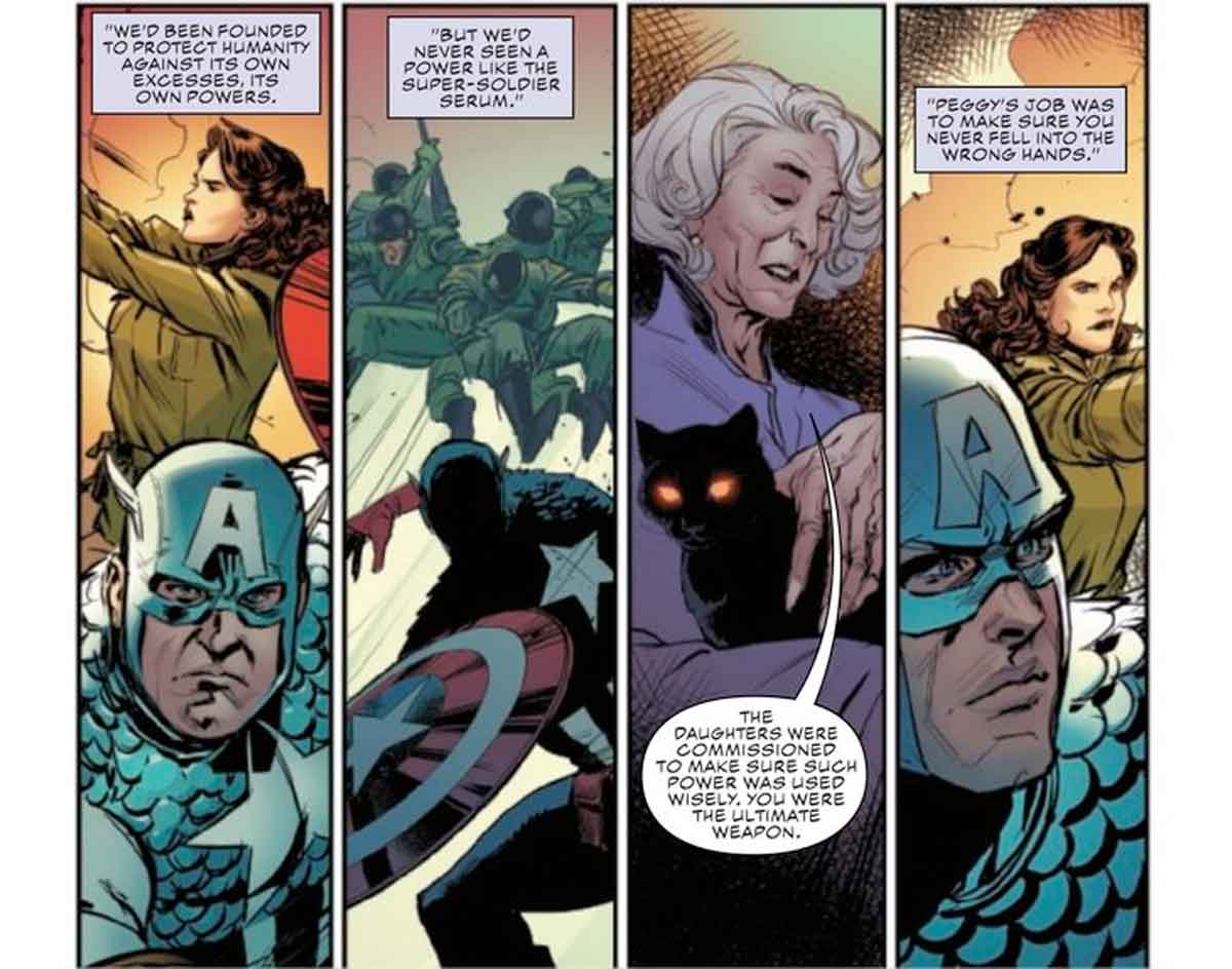 Capitán América cambia drásticamente su relación con Peggy Carter