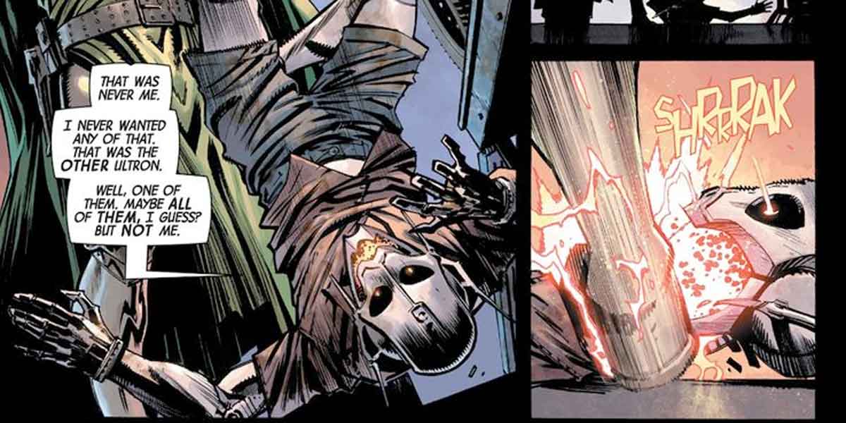 doctor doom acaba de asesinar a ultron con un truco muy sucio