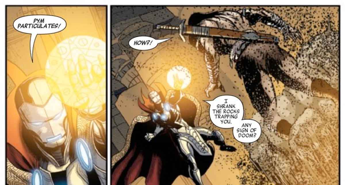 doctor strange es invencible cuando usa la armadura de iron man