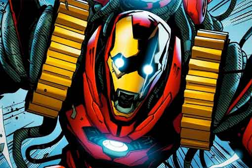 iron man y su ejército de robots ponen en peligro el universo marvel