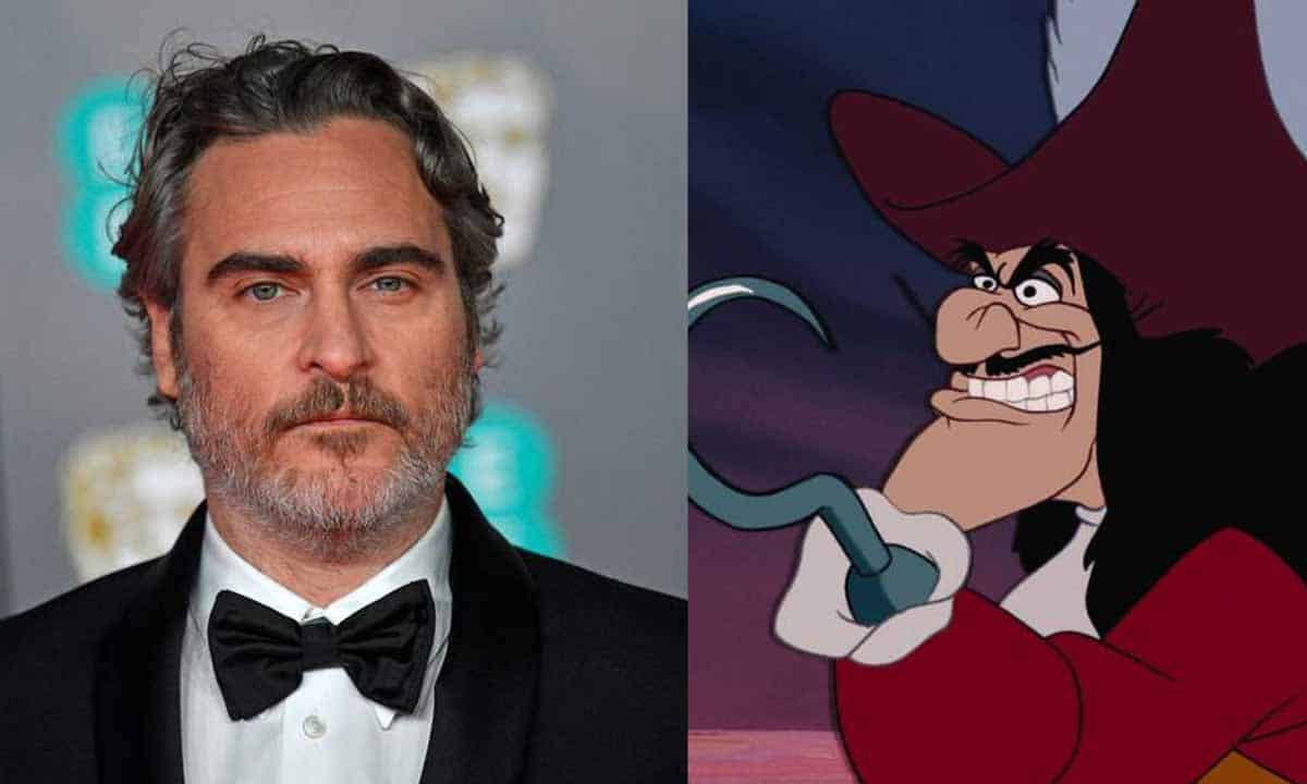 peter pan y wendy: joaquin phoenix podría interpretar al capitán garfio