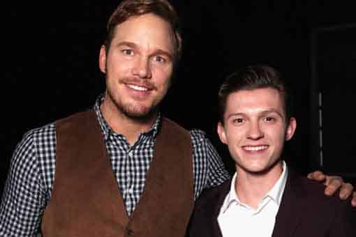 Tom Holland: "Chris Pratt me ayudó durante la crisis de Spider-Man"