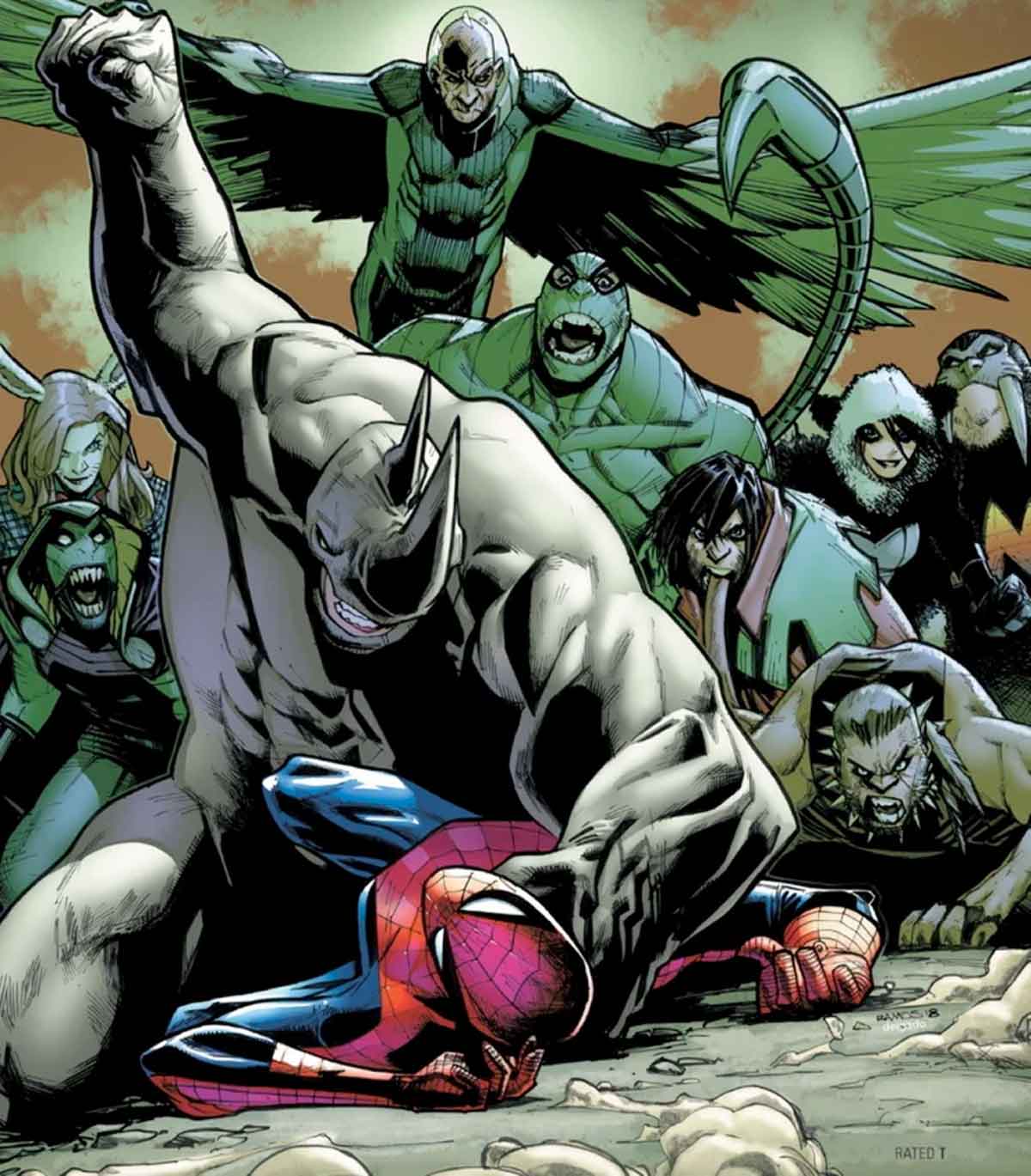 motivo por el que muchos villanos de spider-man están basados en animales