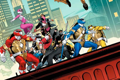 mighty morphin power rangers / teenage mutant ninja turtles nº 4