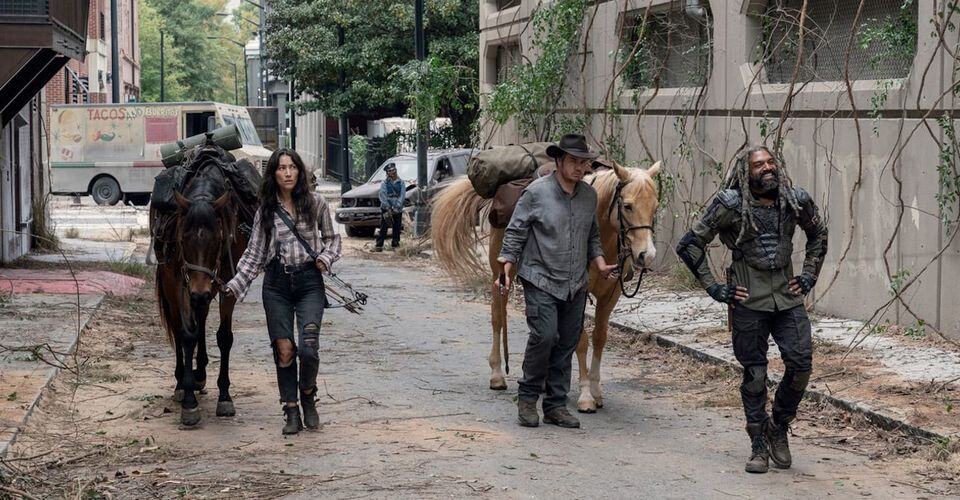 The Walking dead - 10 14 Ezekiel Yumiko Eugene