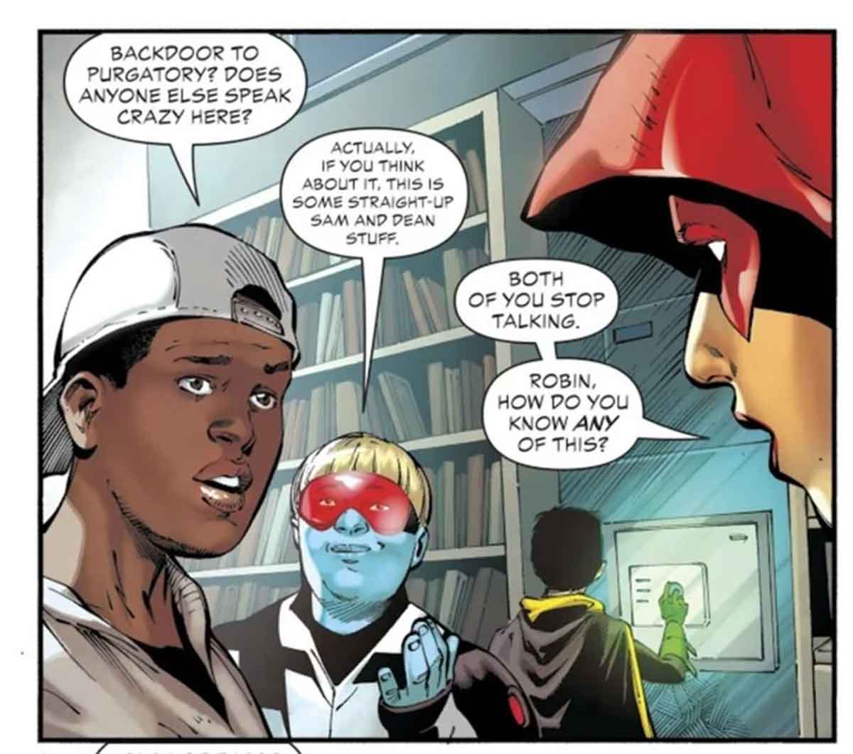 La serie Sobrenatural existe dentro del Universo DC Comics