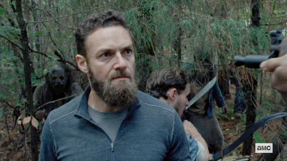 aaron y alden the walking dead 10x15