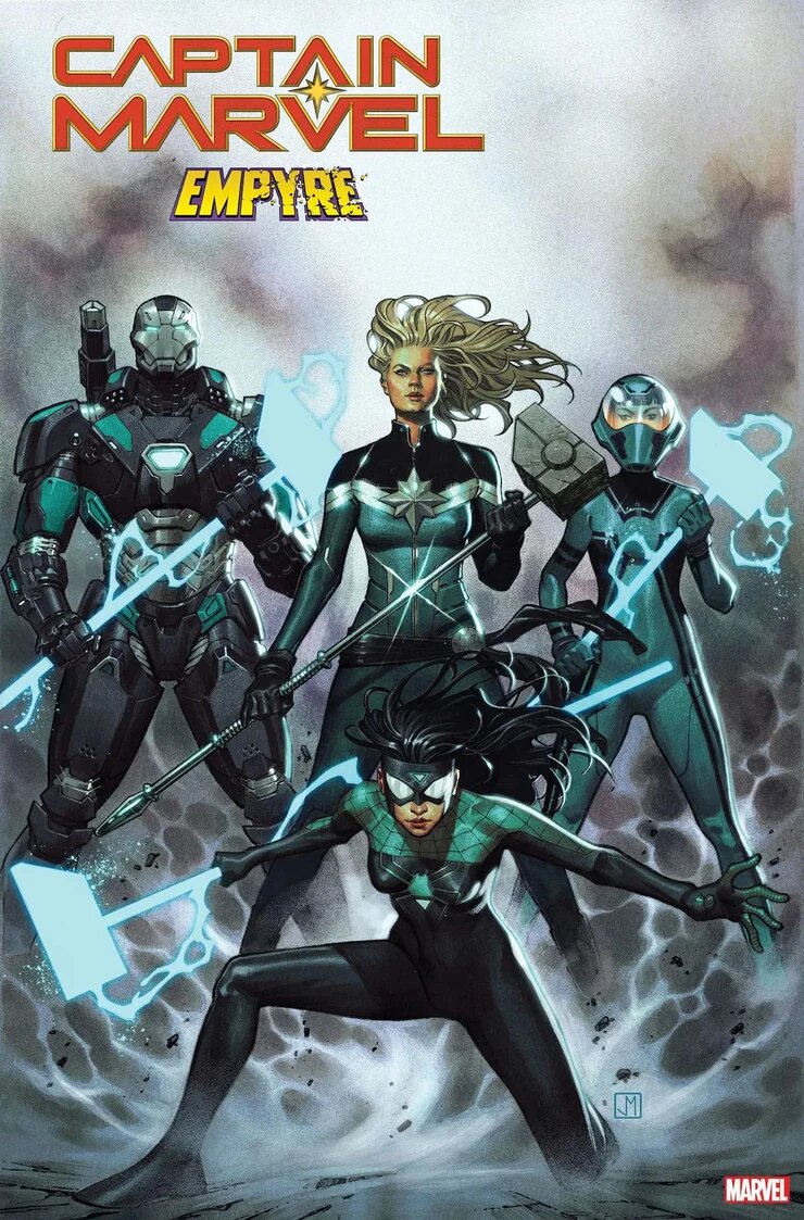 Captain Marvel Empyre Accusers Team Comic