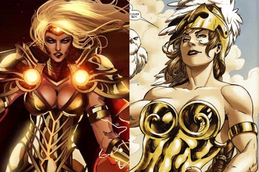 Diferencia entre Thena y Atenea del Universo Marvel diferencia entre thena y atenea del universo marvel