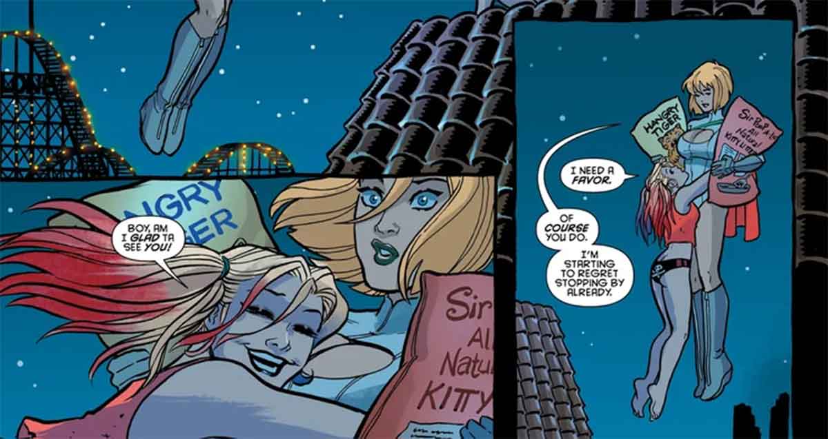 dc comics revela que harley quinn se enamora de una superheroína