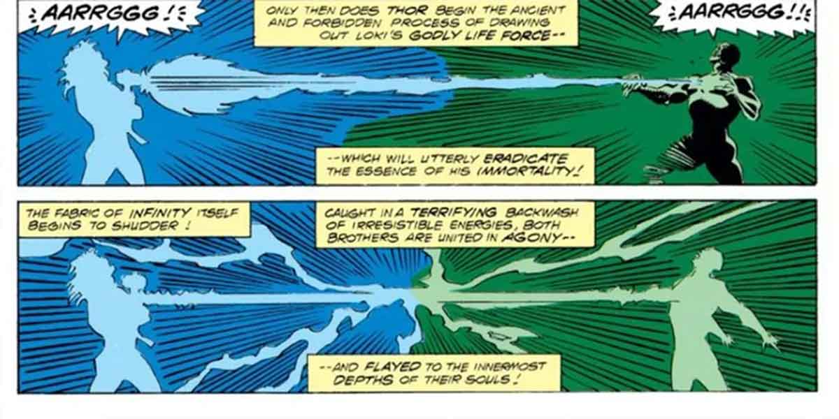 así mató thor a loki