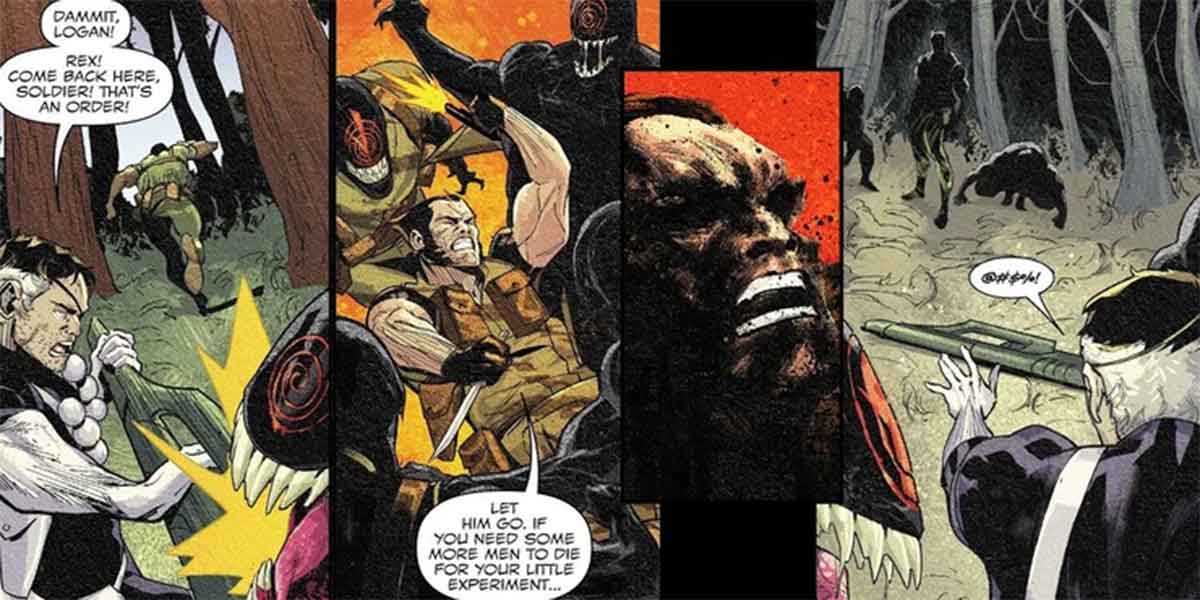 wolverine se transformó en venom durante la guerra de vietnam