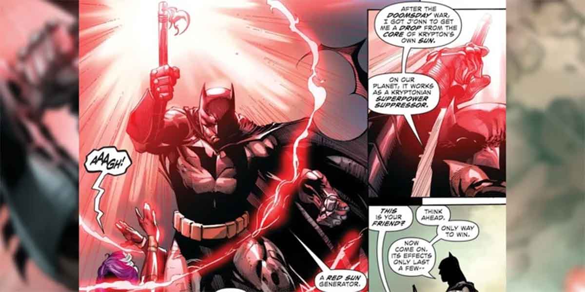 batman tiene un arma contra superman mejor que la kryptonita