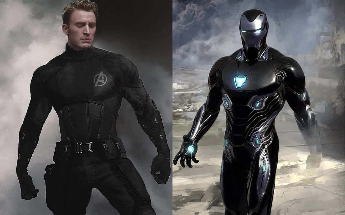 el aspecto de iron man y capitán américa que ha impactado a los fans de marvel