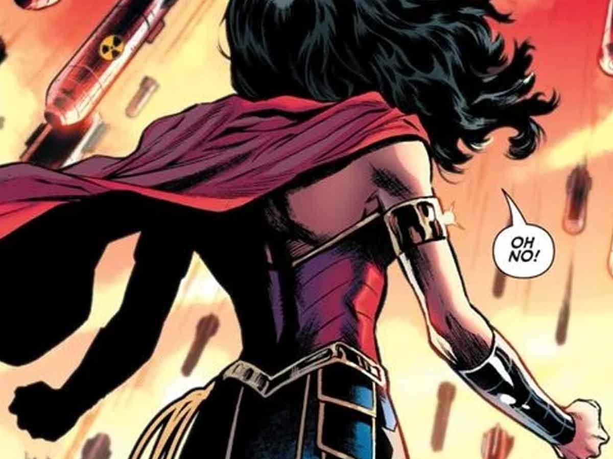 wonder woman sufre su peor pesadilla apocalíptica